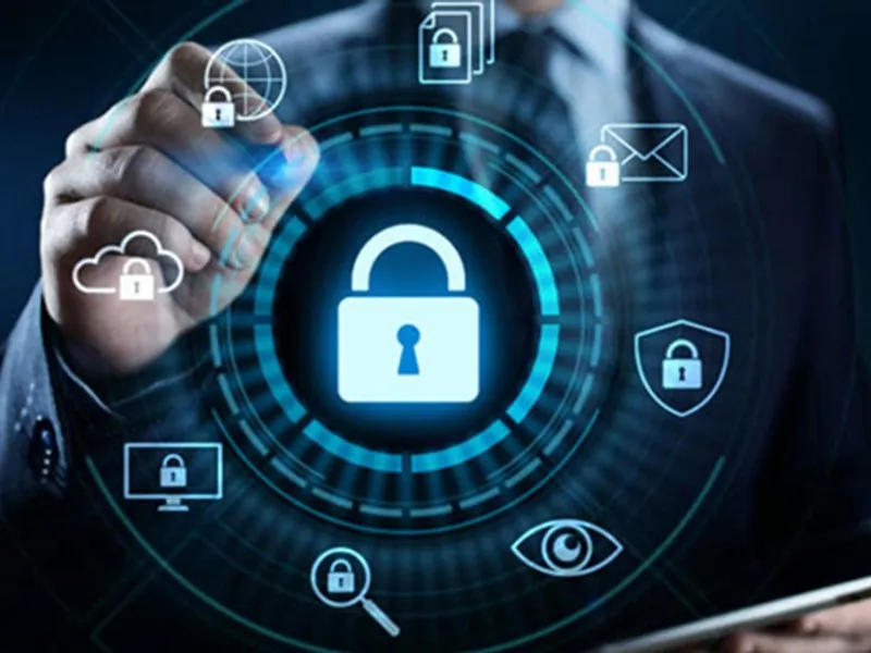 Biểu tượng bảo vệ dữ liệu và quyền riêng tư người dùng xóc đĩa 88